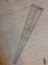 Load image into Gallery viewer, Phillips Fiber Art - 10 Degree Wedge Ruler
