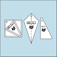 Load image into Gallery viewer, Bloc Loc - Kite in a Square - 2 Sizes
