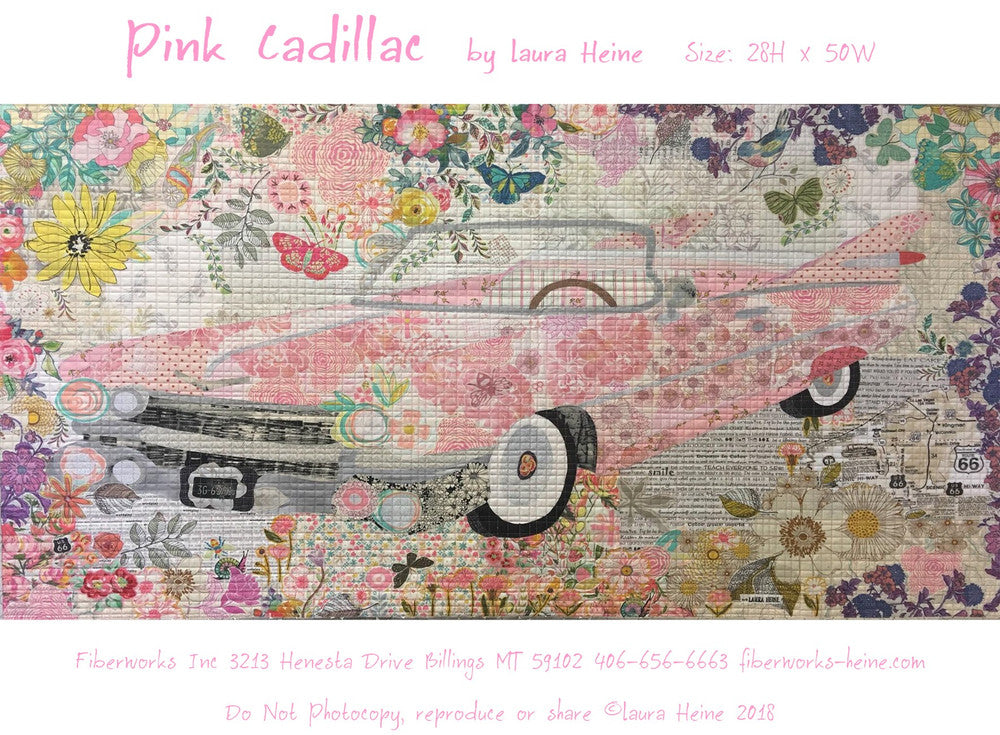 Pink Cadillac par Laura Heine