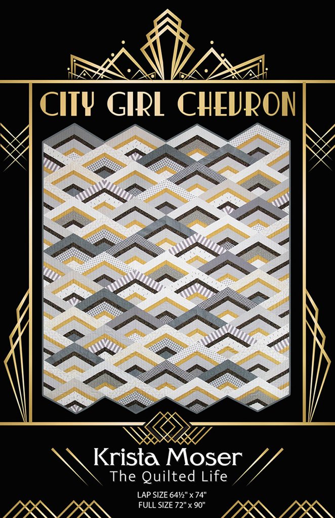 City Girl Chevron par Krista Moser