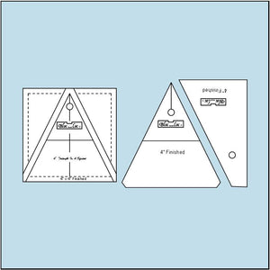 Bloc Loc - Triangle in a Square - 2 Tailles
