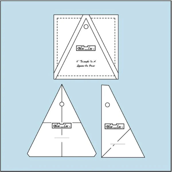 Bloc Loc - Triangle in a Square on Point - 2 Tailles