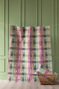 Kit de courtepointe Plaid Porch par Tilda Fabrics
