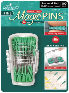Magic Pins - Épingles Comfort Grip Patchwork - Fine