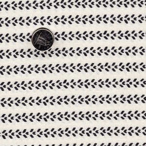 Mighty Machines by Lydia Nelson for Moda - Background Creamy Tire Tracks Black