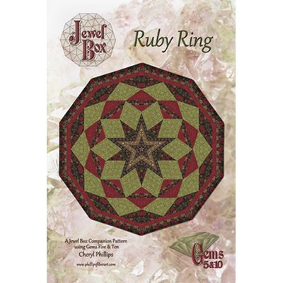 Ruby Ring by Phillips Fiber Art