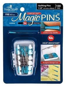 Magic Pins - Épingles Comfort Grip Courtepointe - 2 Tailles d'emballage